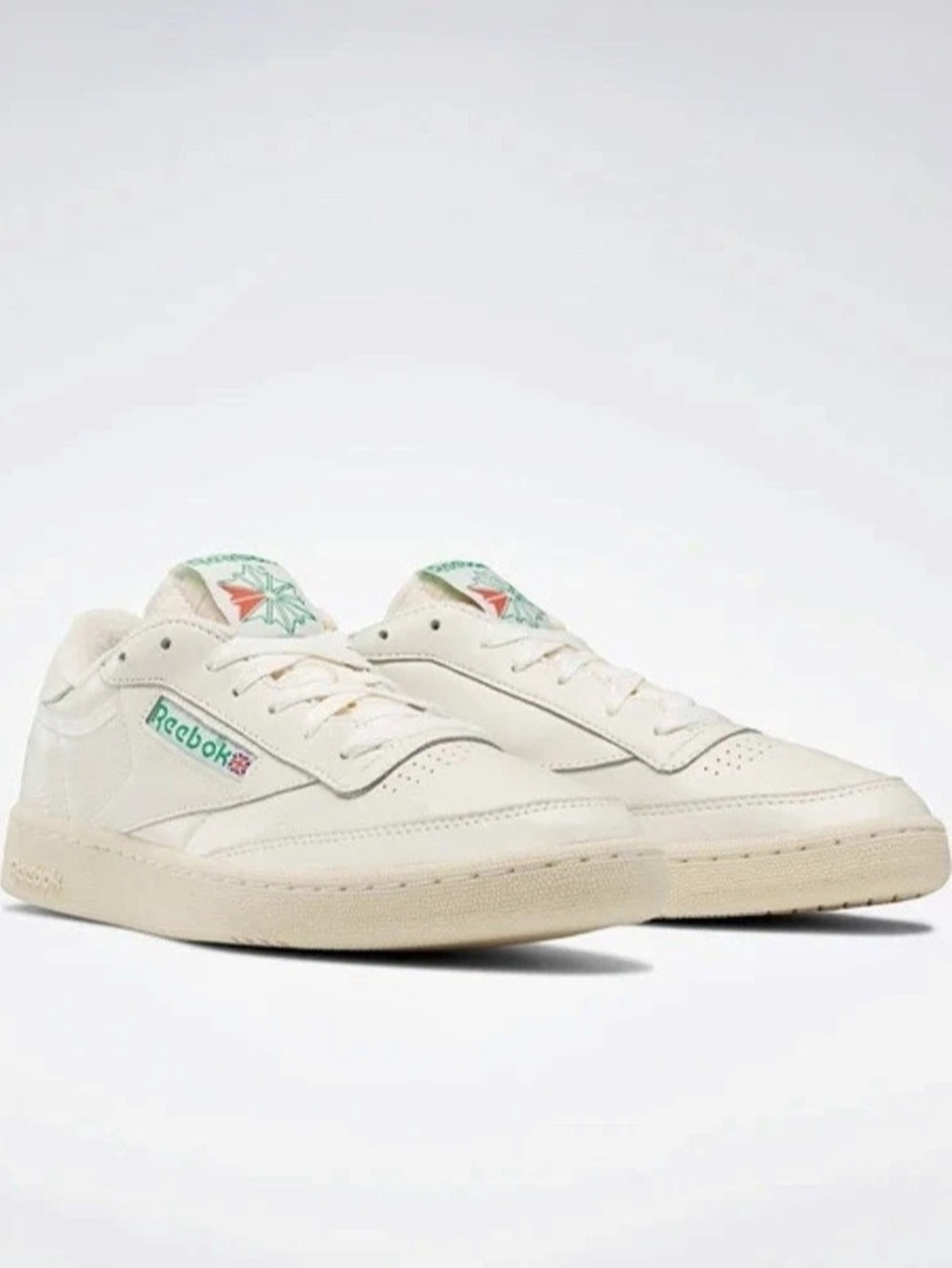 Reebok Club C 85 Vintage Chalk Glen Green Sneakers